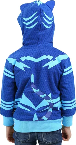 Miniatura 2 de PJ Masks Sudadera con capucha Gekko y Catboy para niños