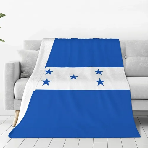 Miniatura 22 de Bonita manta de bandera de Costa Rica súper suave de 60 x 50 pulgadas para cama, sofá, silla, campamento, sala de estar y oficina Bandera de Costa