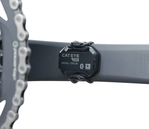 Miniatura 4 de CATEYE AirGPS - Computadora de bicicleta recargable por USB - Computadora de ciclismo GPS con Bluetooth ANT+, velocímetro de bicicleta GPS, montaje
