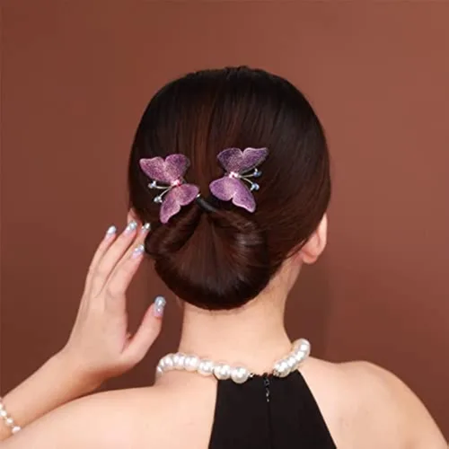 Miniatura 16 de Ins Style - Rizador de pelo elegante y perezoso, accesorios para el cabello, accesorios de cabello de moño giratorio, clips de trenzado de cabello j