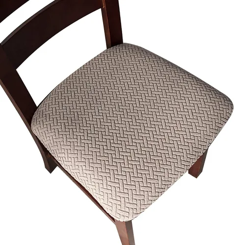 Miniatura 23 de Genina Fundas de asiento impermeables para sillas de comedor, fundas de asiento de silla de comedor, fundas de asiento de cocina, fundas de asiento