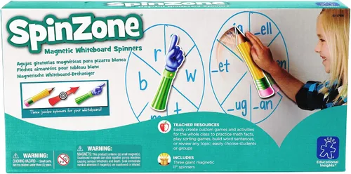 Miniatura 2 de Indicadores giratorios magnéticos para pizarras Spinzone de Educational Insights