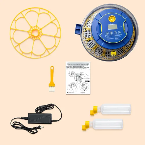 Miniatura 8 de Incubadora automática de 18 huevos con control de temperatura y humedad, incubadoras para incubar huevos, pollo, patos, ganso, paloma, codorniz