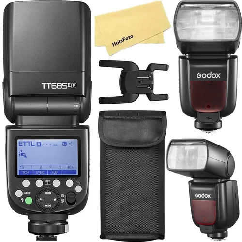 Miniatura 11 de Godox TT685II-N TT685IIN Flash de cámara para Nikon Flash Speedlight, 2.4G TTL GN60 HSS 1/8000S Godox Flash para Nikon, tiempo de reciclaje