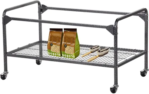 Miniatura 9 de Yaheetech Jaula para Pájaros Extra Grande de 69 Pulgadas, Jaula de Metal para Loros de Tamaño Mediano, Cacatúas, Cotorras, Periquitos, Tortolitos