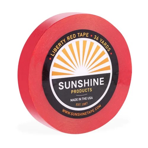 Miniatura 11 de Sunshine Tape Paquete de 3 rollos de cinta adhesiva para peluca, 3/4 pulgadas x 36 yardas, doble cara, grado médico, cinta de tupé y peluca