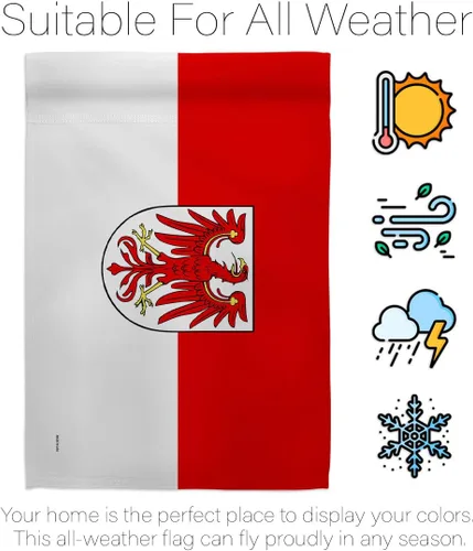 Miniatura 6 de Americana Home & Garden Brandenburg House Flag Regional Germany States Central Europe Territory Old History Country Particular Area Decoration