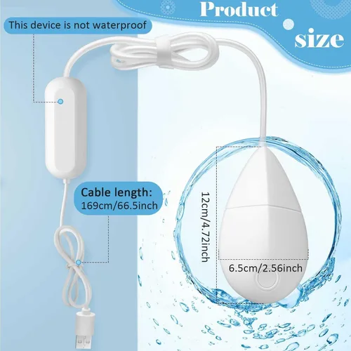 Miniatura 2 de VENEZIANA Mini lavado portátil, mini lavadora portátil ultrasónica, pequeña lavadora automática USB, pequeño lavavajillas ultrasónico para ropa