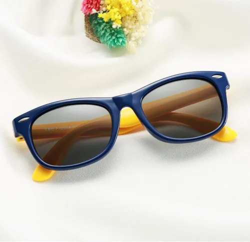 Miniatura 69 de Lentes de sol polarizados de goma elastómero termoplástico (TPEE) flexible, para niñas y niños de 3 a 9 años