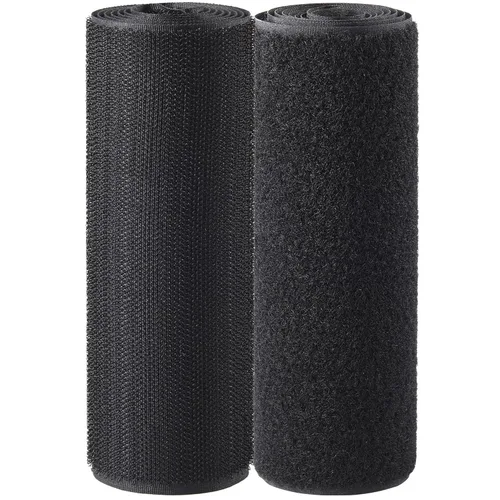 Miniatura 10 de ECOHomes Cinta de gancho y bucle para coser de 3/4 pulgadas de ancho x 33 pies para rollo de tela, tiras cosibles para coser para ropa, ropa, tela