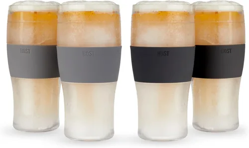 Miniatura 11 de Host Freeze, Tazas Congelables, Juego de Pintas Congelables, Cerveza Mantén Tus Bebidas Frías, Vasos Aislados de Doble Pared, Vaso Térmico para Café