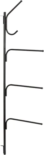 Miniatura 6 de Household Essentials Hinge-It Clutterbuster Valet - Toallero familiar, color blanco