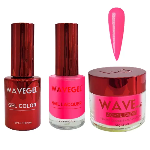 Miniatura 48 de WAVEGEL - Juego de gel de remojo, laca de uñas y polvo acrílico y polvo de inmersión a juego - Colección Queen - #015 Noble Men