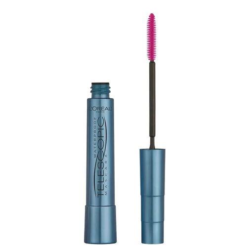 Miniatura 13 de L'Oreal Paris - Máscara de alargamiento de pestañas, maquillaje telescópico original, con cepillo de doble precisión para separar pestañas, lavable