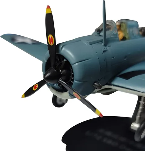Miniatura 3 de 1/72 escala SBD Dauntless bucear bombardero aleación fundido a troquel plano para la colección