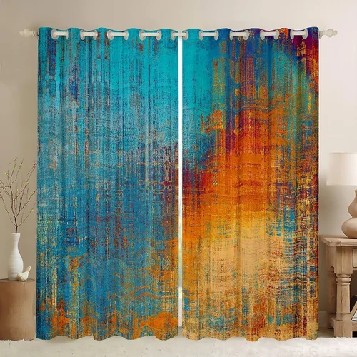 Miniatura 26 de Cortinas opacas con estampado de animales de safari, guepardo, cebra, tigre, jirafa, leopardo, 104 pulgadas de ancho x 84 pulgadas de largo