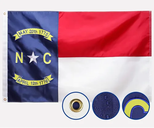 Miniatura 7 de Bandera del estado de Nuevo México de doble cara 3 x 5 para exteriores, las banderas NM de larga duración, nailon 210D resistente, rayas cosidas