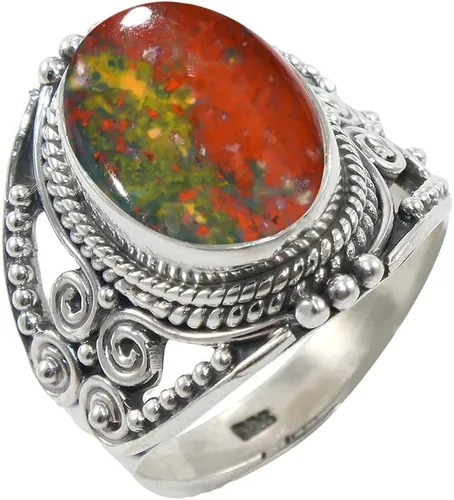Miniatura 22 de Anillo de Plata Esterlina 925 para Mujeres con Piedra Preciosa Natural, Anillo de Compromiso de Plata Esterlina, Piedra Natal de Junio con Engaste