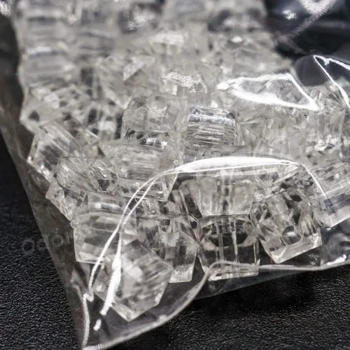 Miniatura 3 de Odoria 1/12 cubos de hielo en miniatura accesorios de decoración de casa de muñecas