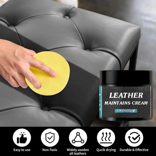 Miniatura 3 de TBTFW Restaurador de color de cuero, bálsamo recolorante de cuero negro, tinte de cuero, utilizado para reparar sofás desgastados y envejecidos