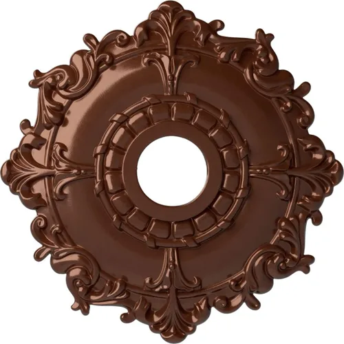 Miniatura 59 de Ekena Millwork CM18RL medallón de techo Riley de 18 in (diam. ext.) x 3 1/2 in (diam. int.) x 1 1/2 in, CM18RL Primed