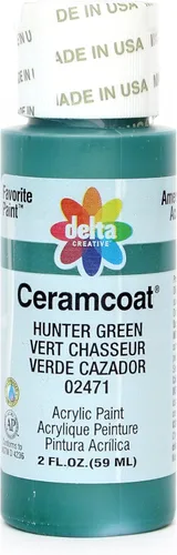 Miniatura 91 de Delta Creative Ceramcoat - Pintura acrílica en varios colores (2 onzas), 2436, carbón