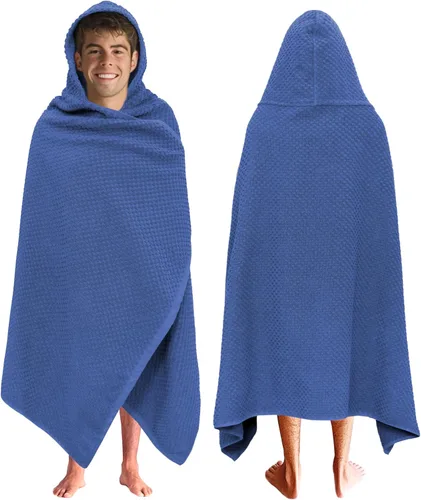 Miniatura 44 de COTTON CRAFT Sábanas de Baño con Tejido de Gofre - Juego de 2 Sábanas de Baño de Lujo Estilo Spa Europeo con Tejido de Gofre - Sábana de Baño de Gris