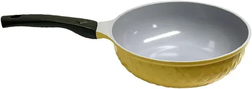 Miniatura 3 de 10" wok de cocina interior y exterior de la capa de cerámica, cacerola hecha en Corea