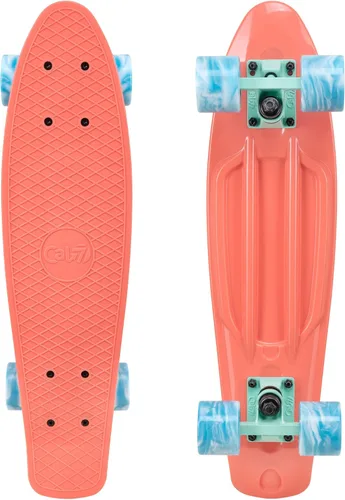 Miniatura 11 de Cal 7 - Patineta cruiser mini de plástico completa de 22 pulgadas