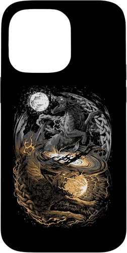 Miniatura 20 de Funda para iPhone 11 Viking Wolf Norse Mythology Pagan Ragnarok Wolves
