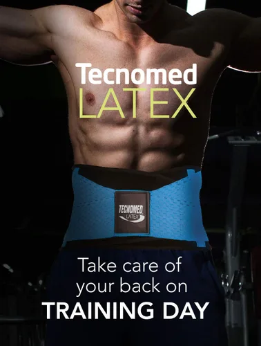Miniatura 7 de Tecnomed Cinturón de apoyo para la espalda para hombres y mujeres, soporte lumbar de cintura para ciática, hernia de disco, escoliosis, alivio