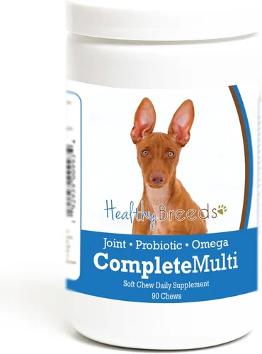 Miniatura 228 de Healthy Breeds Pug todo en uno multivitamínico suave masticable 60
