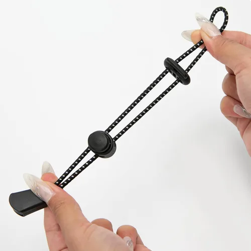 Miniatura 8 de 2 soportes para bastón de escalada, mochila de senderismo, correas elásticas, cordón elástico ajustable, hebilla de fijación para esquí, caminar