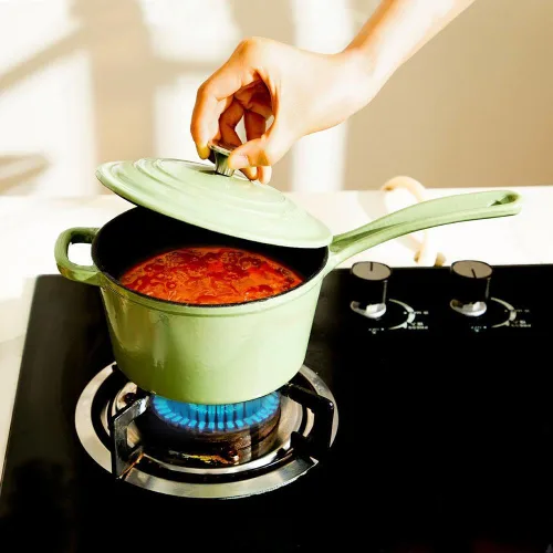 Miniatura 5 de Joyful Cook Sartén de hierro fundido esmaltado
