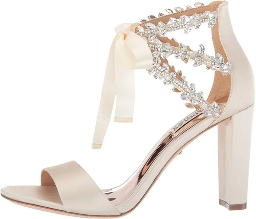 Miniatura 4 de Badgley Mischka Everafter Embellecido tacón de bloque