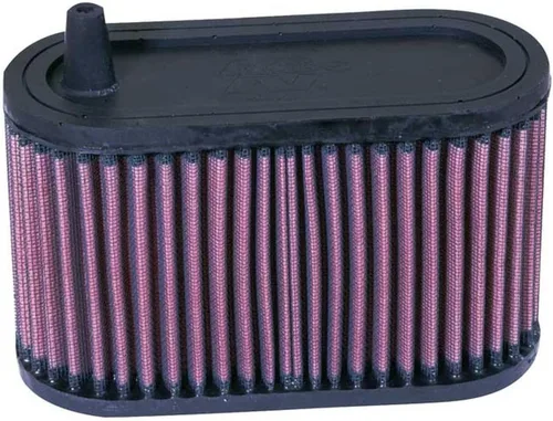 K&N Filtro de aire del motor: Alto rendimiento, Premium, Powersport Filtro de aire: Se adapta a 1985-2007 YAMAHA (VMX1200 V-Max) YA-1285