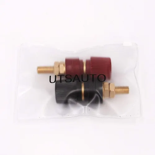 Miniatura 7 de Terminal de batería 3/8 pulgadas M10 0.394 in Stud Remoto Poste de fijación de batería, poste de conexión de alimentación Kit de terminales de 2