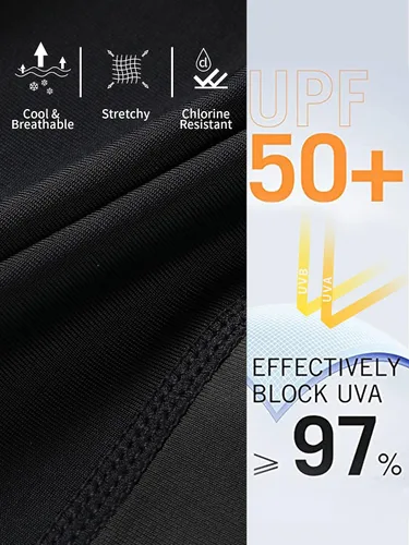 Miniatura 118 de ATTRACO Pantalones de natación de talle alto - Leggings de natación para mujer