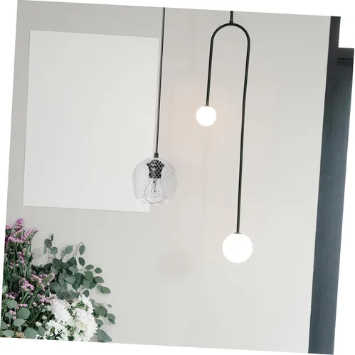 Miniatura 9 de Cabilock 1pc lámpara de metal cubierta lámpara decoración accesorio fácil instalación