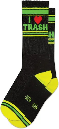 Gumball Poodle I LOVE, Novelty Gift Socks For Men, Women and Teens, Unisex Cute Funny Crew Socks (Made in the USA)