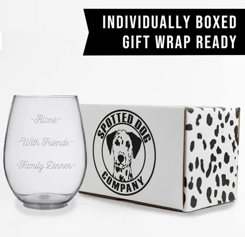 Miniatura 7 de Vaso de vino personalizado grabado para el Día de la Madre de 17 onzas sin tallo, regalos de vino para mujeres, regalos personalizados para mamá