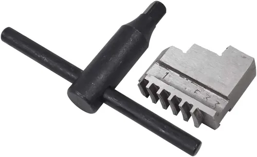 Miniatura 4 de Torno Chuck K11-100 4 '' 3 mandíbula autocentrante mandíbula interna 3.937 in Fresadora