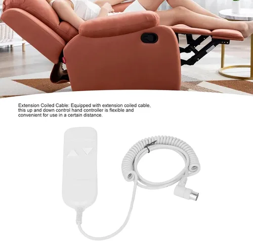Miniatura 4 de Reemplazo remoto para silla elevadora, 8 pines 2 botones, control remoto de plástico para silla elevadora, sillón reclinable eléctrico