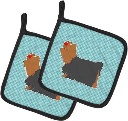 Miniatura 153 de Caroline's Treasures BB3567PTHD - Juego de soportes para ollas de cocina resistentes al calor, almohadillas calientes para cocinar, hornear, Copo
