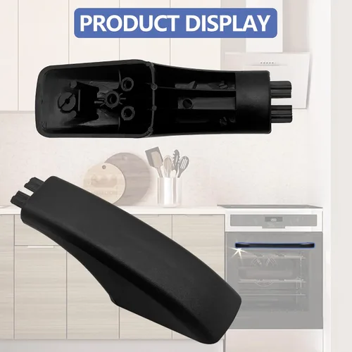 Miniatura 6 de WB07X10034 - Juego de 2 tapas de repuesto para manija de horno GE General Electric Stove Oven Door Handle Reemplaza AP3623187, 242863, AH229187