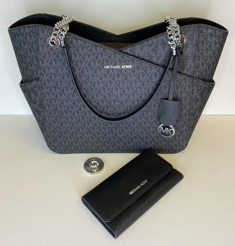Miniatura 3 de Michael Kors Jet Set - bolsa de hombro para viaje con cadena grande cartera triple Michael Kors Jet Set