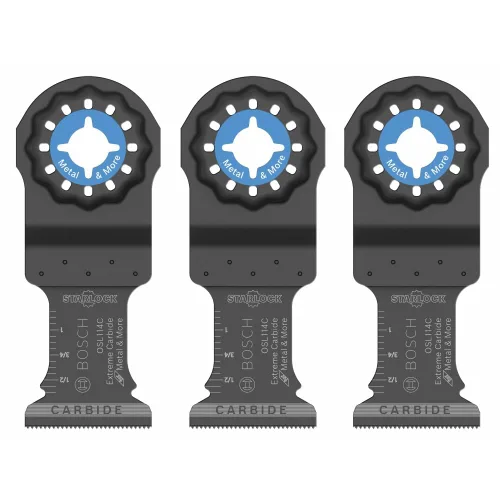 Miniatura 17 de Bosch OSL034C Starlock cuchilla para sierra de inmersión de carburo.