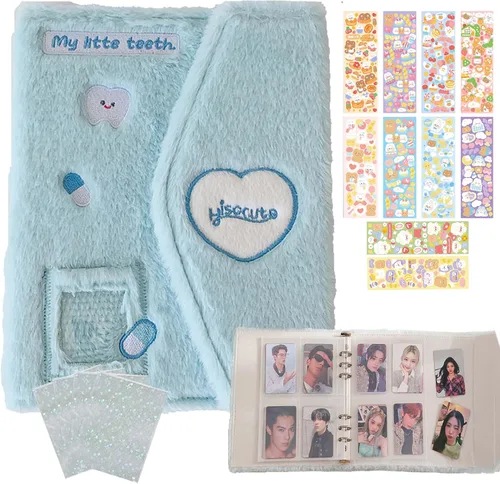 Miniatura 20 de Carpeta de tarjetas fotográficas Kpop 3 pulgadas Libro de soporte para tarjetas fotográficas Kpop con 50 fundas holográficas para tarjetas y Morado