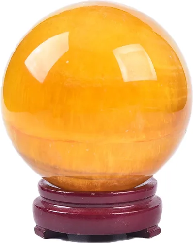 Miniatura 135 de JIC Gem Esfera de cristal de cuarzo Pietersite, bola de cristal decorativa azules y marrones dorados para meditación, decoraciones de mesa