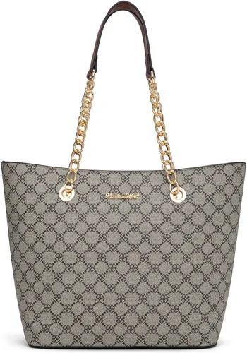 Miniatura 21 de Montana West Bolsa Tote para Mujeres Bolsos de Mano con Asa Superior de Cadena